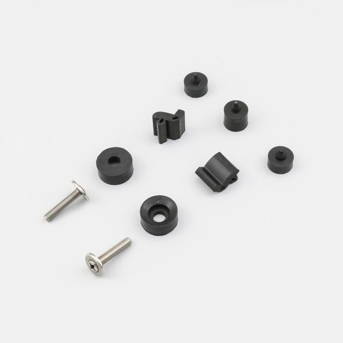 Detroit Muscle Technologies Mopar B Body 71-74 Charger Hood Bumper Set BCH7174BB90