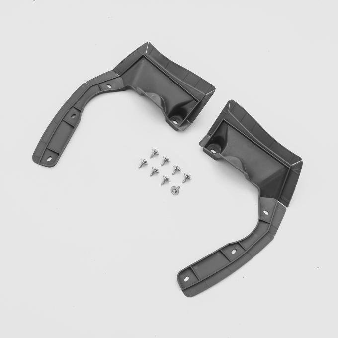 Detroit Muscle Technologies Mopar E Body 71 Barracuda Cuda Headlight Plastic Splash Shields WITH Fasteners EXX7171SS10