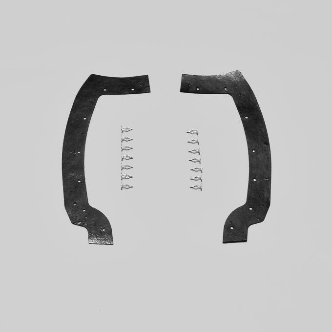 Detroit Muscle Technologies Mopar A Body 67 68 69 70 71 72 Dart Headlight Splash Shields ADA6772SS10