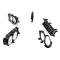 AMD Upper Grille Set, 5pcs, 71-72 Satellite Sebring Plus Road Runner GTX 2-door X150-1471-3S