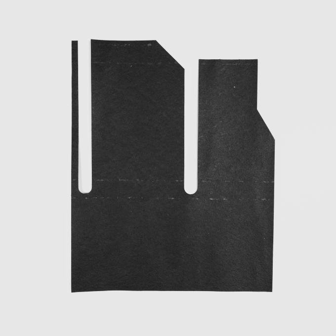 Detroit Muscle Technologies Mopar B Body 74-76 Charger, Coronet, Satellite Fuel Gas Tank Pad Insulation - .070 Felt Paper BXX7476TP01