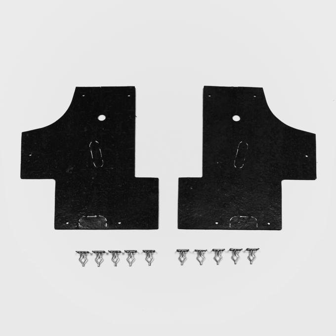 Detroit Muscle Technologies Dodge Truck 72-80 D & W Series Radiator Splash Shield WITH Coolant Overflow TRK7280SS30