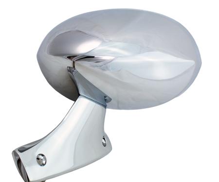 AMD Outside Mirror, Sport Style, Chrome, Remote, LH, Dodge Plymouth 70 E Body X570-1570-2L