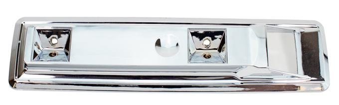 AMD Front Armrest Base, Chrome, 66-70 Dodge Plymouth B-Body w/ 9" Pad X529-1466-13