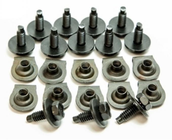 AMD Front Valance Bolt Kit, 68-69 Charger X128-2668-S