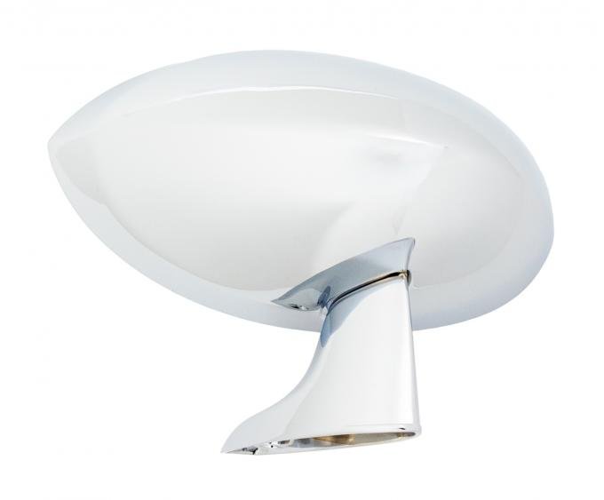 AMD Outside Mirror, Sport Style, Chrome, Manual, RH, Dodge Plymouth 70-76 A Body X570-2070-1R