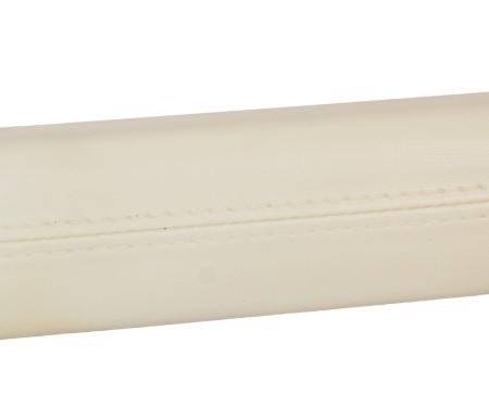 AMD Front Armrest Pad, White, 68-72 Dodge Plymouth A-Body X529-2068-W