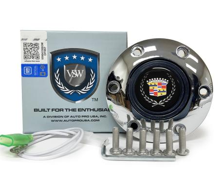 Auto Pro USA VSW Steering Wheel S6 Horn Button STE1016CHR