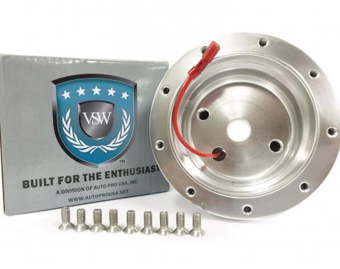 Auto Pro USA VSW Steering Wheel S9 Hub Adapter, 9 Bolt, Silver STH1006SIL