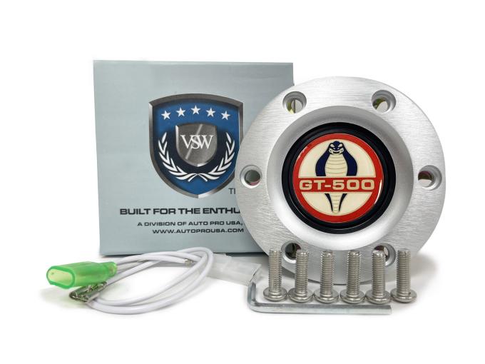 Auto Pro USA VSW 6-Bolt Steering Wheel Horn Button STE1004BRU