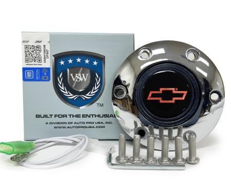 Auto Pro USA VSW Steering Wheel S6 Horn Button STE1008CHR