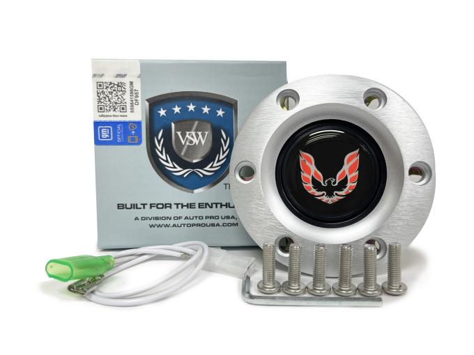 Auto Pro USA VSW 6-Bolt Steering Wheel Horn Button STE1021BRU