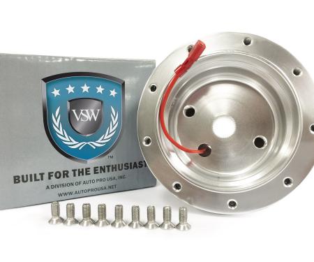 Auto Pro USA VSW Steering Wheel S9 Hub Adapter, 9 Bolt, Silver STH1006SIL