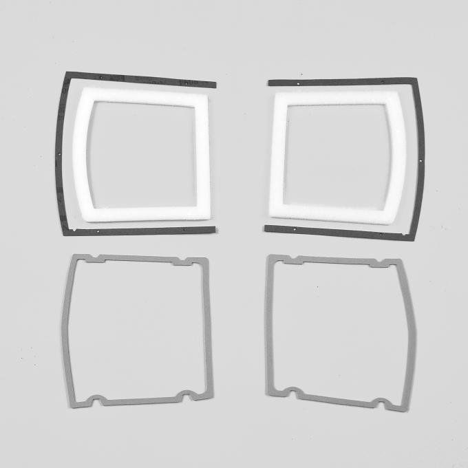 Detroit Muscle Technologies Mopar A Body 68 69 Dart Taillight Gaskets with Bezel Gaskets ADA6869TL01