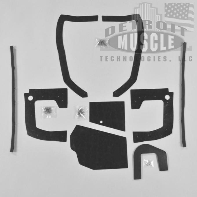 Detroit Muscle Technologies Mopar B Body 70 Charger MEGA Splash Shield Set -Auto BCH7070SS90