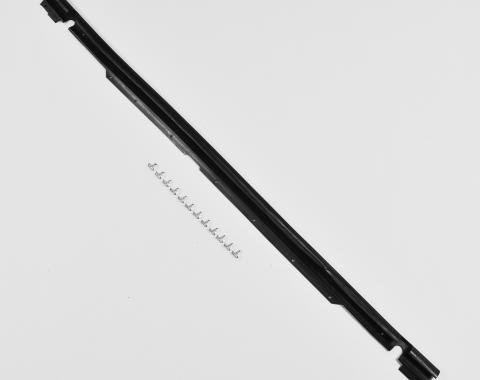 Detroit Muscle Technologies Mopar E Body 70-71 Barracuda, Challenger Hood to Radiator Seal with SS Clips EXX7071HS01