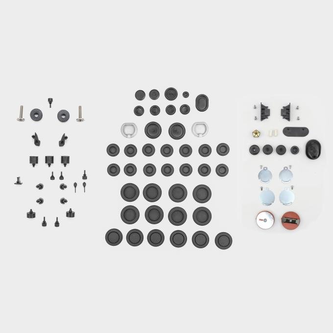 Detroit Muscle Technologies Mopar E Body 70 Barracuda Mega Body Plug & Bumper Set MANUAL ECU7070BK01-MM