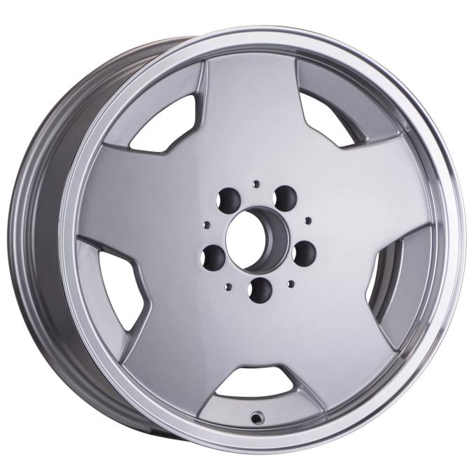 Maxilite 17x8 MercedesAero Style Wheel Silver / DC lip 5x112mm bp 330002