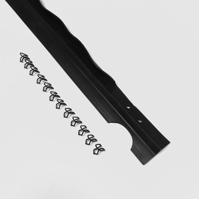 Detroit Muscle Technologies Mopar B Body 66-67 Belvedere, Charger, Coronet Hood to Radiator Seal with SS Clips BXX6667HS01