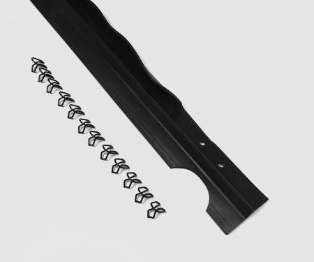 Detroit Muscle Technologies Mopar B Body 66-67 Belvedere, Charger, Coronet Hood to Radiator Seal with SS Clips BXX6667HS01