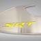 American Car Craft 2015-2023 Challenger - Door Badges with SRT Inlay, Brushed Stainless Steel (Polished Stainless) 151050