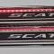 American Car Craft 2015-2024 Dodge Charger Carbon Fiber Polished Front Door Sills with "SCATPACK" Brushed Lettering with Logo 2pc (No LEDs) 331101