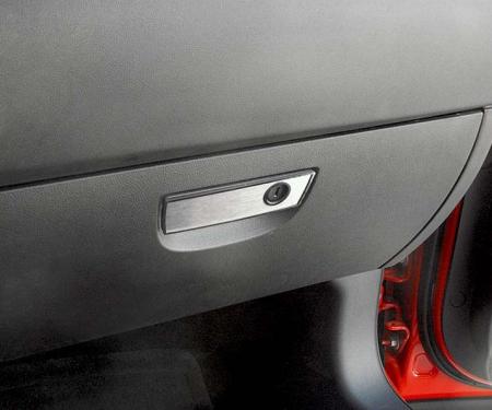 American Car Craft 2008-2014 Challenger 5.7/SRT8 - Glove Box Trim Plate, Brushed Stainless Steel 151011