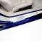 American Car Craft 1997-2004 C5/Z06 Corvette - Outer Door Sills Etched C5 Logo & CORVETTE Lettering 2Pc, Brushed Stainless 031012