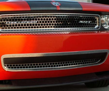 American Car Craft 2008-2010 Challenger - Lower Grille Overlay, Polished Stainless Steel 152017