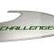 American Car Craft 2015-2023 Challenger - Door Badges with CHALLENGER Inlay 2Pc, Brushed Stainless, Choose Color 151059