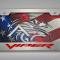 American Car Craft Dodge Viper Gen 5 Tag Frame VIPER Font Stryker Logo Polished Stainless Steel (Polished Finish) 972098