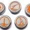 American Car Craft 2005-2009 Mustang - Fluid Cap Cover 5Pc Set, Automatic transmissions only (No color) 273040