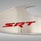 American Car Craft 2015-2023 Challenger - Door Badges with SRT Inlay, Brushed Stainless Steel (Polished Stainless) 151050