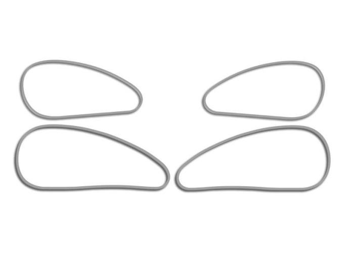 American Car Craft 2001-2005 PT Cruiser - Door Handle Trim 4Pc, Polished Stainless Steel 711008