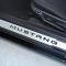 American Car Craft 2010-2014 Mustang - Outer Door Sills with Black Carbon Fiber 'MUSTANG' Inlay 2Pc, Polished/Brushed Stainless Steel 271029