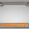 American Car Craft Custom HEMI License Plate Frame, Stainless Steel, Choose Vinyl or LED Color 152024