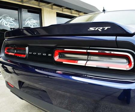American Car Craft 2015-2023 Challenger - Tail Light Trim Kit 4Pc, Stainless Steel (Brushed Finish) 152027