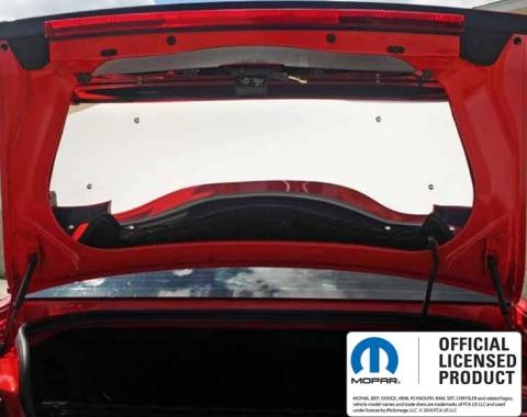 American Car Craft 2008-2023 Challenger - Trunk Lid Panel, Stainless Steel, Choose Finish 151029