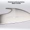 American Car Craft 2015-2023 Challenger - Door Badges with SRT Inlay, Brushed Stainless Steel (Polished Stainless) 151050