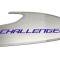 American Car Craft 2015-2023 Challenger - Door Badges with CHALLENGER Inlay 2Pc, Brushed Stainless, Choose Color 151059