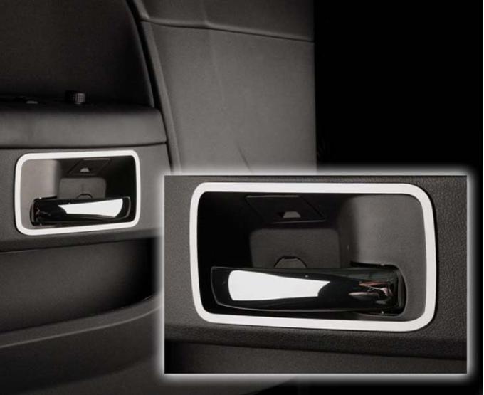 American Car Craft 2008-2014 Challenger - Door Handle Trim 2Pc, Stainless Steel (Polished) 151026