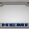 American Car Craft Custom HEMI License Plate Frame, Stainless Steel, Choose Vinyl or LED Color 152024