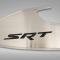 American Car Craft 2015-2023 Challenger - Door Badges with SRT Inlay, Brushed Stainless Steel (Polished Stainless) 151050