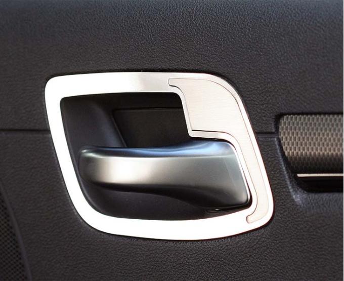 American Car Craft 2011-2018 Chrysler 300 - Door Handle Pull Set Rear Polished/Brushed, Stainless Steel 331018
