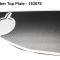 American Car Craft 2015-2023 Challenger & Hellcat- Trim Top Plate for Anti Lock Brake/Washer Fluid Cover, Stainless (Real Carbon Fiber) 153078
