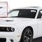 American Car Craft 2015-2019 Challenger SXT & R/T - Stock Hood Scoop Overlays, Stainless Steel (Billet Style) 152055