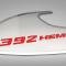 American Car Craft 2015-2023 Challenger - Door Badges with 392 HEMI Inlay, Stainless Steel, Choose Inlay Color 151056