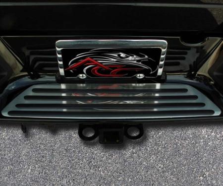 American Car Craft 2005 RAM 1500/SRT10 - Rear Bumper Step, Brushed Stainless Steel 342001
