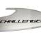 American Car Craft 2015-2023 Challenger - Door Badges with CHALLENGER Inlay 2Pc, Brushed Stainless, Choose Color 151059