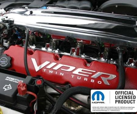American Car Craft 2003-2006 Dodge Viper - 'VIPER' Valve Cover Letter Set 10Pc, Polished Stainless Steel 973017